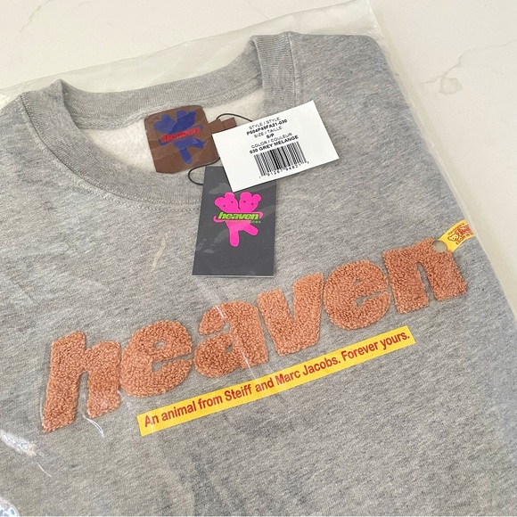 heaven by MARC JACOBS x STEIFF Crewneck Sweatshirt, S - Picture 2 of 12